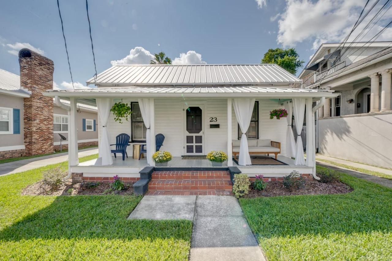 Updated Early 1900S 2Br Cottage Walking Distance To Downtown With Onsite Parking Сент-Огастин Экстерьер фото